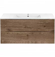 Тумба под раковину Vincea Mia 100 VMC-2MC100VO подвесная V.Oak