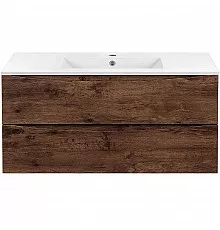 Тумба под раковину Vincea Mia 120 VMC-2MC120RW подвесная R.Wood