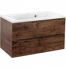 Тумба под раковину Vincea Mia 90 VMC-2MA900RW подвесная R.Wood