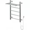 Электрический полотенцесушитель Aquanet Mauro 60х50 R 282006 с полкой Хром Электрический полотенцесушитель Aquanet Mauro 60х50 R 282006 с полкой Хром