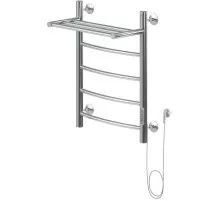 Электрический полотенцесушитель Aquanet Romeo 60х50 R 281990 с полкой Хром