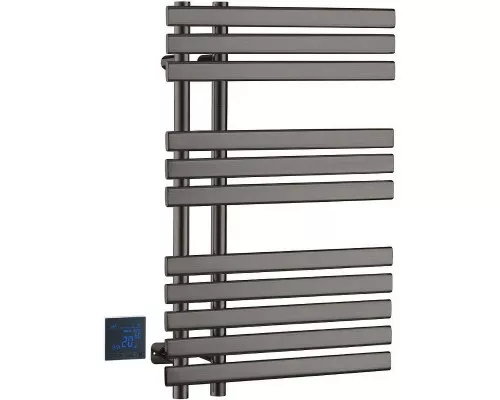 Купить Электрический полотенцесушитель Boheme Venturo 723-GM Оружейная сталь в магазине сантехники Santeh-Crystal.ru