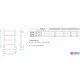 Купить Электрический полотенцесушитель Energy H G6 800x500 EETR0000H0805000000 Хром в магазине сантехники Santeh-Crystal.ru