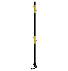 Электрический полотенцесушитель Laris Имидж 150x1400 73207642 Черный муар Золото