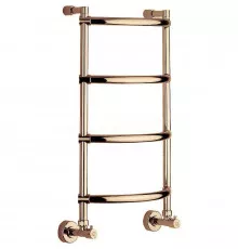 Водяной полотенцесушитель Margaroli Luna 432-4 4323704OBN Бронза