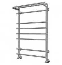 Водяной полотенцесушитель Terminus Ватра П8 500x796 4670030723246 с полкой Хром