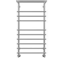 Водяной полотенцесушитель Terminus Ватра П10 500x996 4670030723970 с полкой Хром