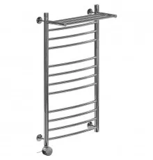 Электрический полотенцесушитель Ника Arc ЛД (Г2) ВП 100/60 с полкой Хром