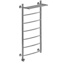 Электрический полотенцесушитель Ника Arc ЛД ВП 100/40 с полкой Хром