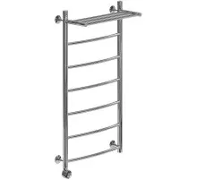 Электрический полотенцесушитель Ника Arc ЛД ВП 100/50 с полкой Хром