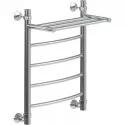 Водяной полотенцесушитель Ника Arc ЛД ВП 60/60 с полкой Хром