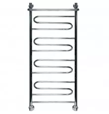 Водяной полотенцесушитель Ника Curve ЛZ/ВП 100x40 с полкой Хром