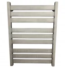 Водяной полотенцесушитель Ника Modern ЛМ 7 80x50 Matt Antique Silver 9 перекладин