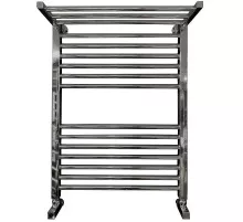 Водяной полотенцесушитель Ника Modern ЛМ 3 80x40 с полкой Хром 16 перекладин