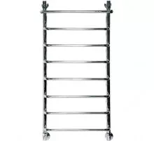 Водяной полотенцесушитель Ника Quadro Л90/ВП 120x60 с полкой Хром