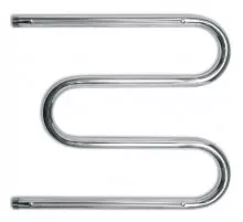 Водяной полотенцесушитель Ника Simple М1/СП 3/4 60x70 с полкой Хром