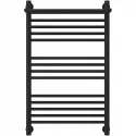 Водяной полотенцесушитель Сунержа Богема+ 800х500 31-0223-8050 с полкой Черный матовый