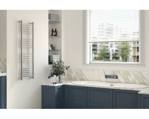 Купить Водяной полотенцесушитель Сунержа Богема+ прямая 1200х500 31-0220-1250 Черный матовый в магазине сантехники Santeh-Crystal.ru