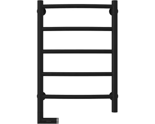 Приобрести Электрический полотенцесушитель Сунержа Галант 2.0 600x400 L 31-5200-6040 Черный матовый в магазине сантехники Santeh-Crystal.ru
