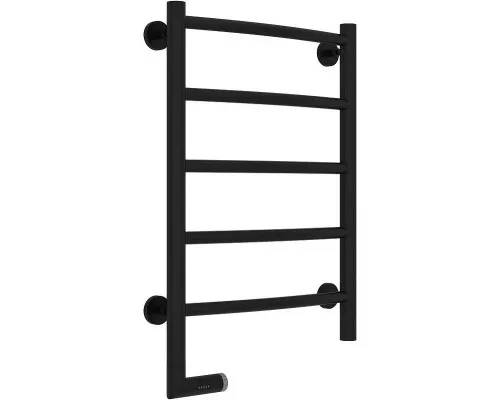 Приобрести Электрический полотенцесушитель Сунержа Галант 2.0 600x400 L 31-5200-6040 Черный матовый в магазине сантехники Santeh-Crystal.ru