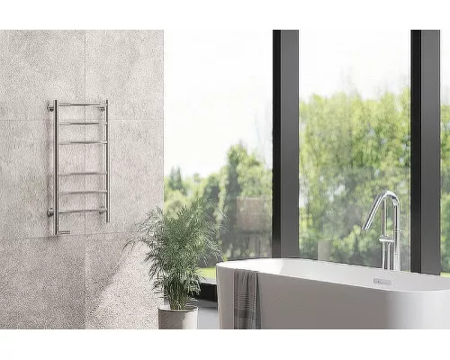 Приобрести Электрический полотенцесушитель Сунержа Галант 2.0 800x500 R 12-5201-8050 Белый матовый в магазине сантехники Santeh-Crystal.ru