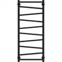 Водяной полотенцесушитель Сунержа Сирокко 1000x400 31-0253-1040 Черный матовый