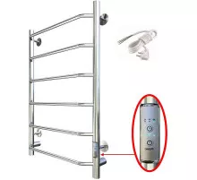 Электрический полотенцесушитель Тругор ПЭК 6 СП 80x40 Хром