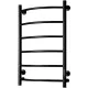 Заказать Электрический полотенцесушитель Тругор ПЭК 5 СП 80x50 Черный в магазине сантехники Santeh-Crystal.ru
