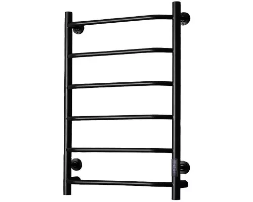 Заказать Электрический полотенцесушитель Тругор ПЭК 6 СП 80x50 Черный в магазине сантехники Santeh-Crystal.ru