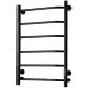 Заказать Электрический полотенцесушитель Тругор ПЭК 6 СП 80x50 Черный в магазине сантехники Santeh-Crystal.ru