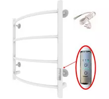 Электрический полотенцесушитель Тругор ПЭК 5 СП 60x50 Белый