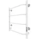 Купить Электрический полотенцесушитель Тругор ПЭК 6 СП 60x50 Белый в магазине сантехники Santeh-Crystal.ru