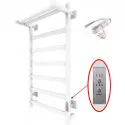 Электрический полотенцесушитель Тругор ПЭК 20квП СП 80x50 с полкой Белый