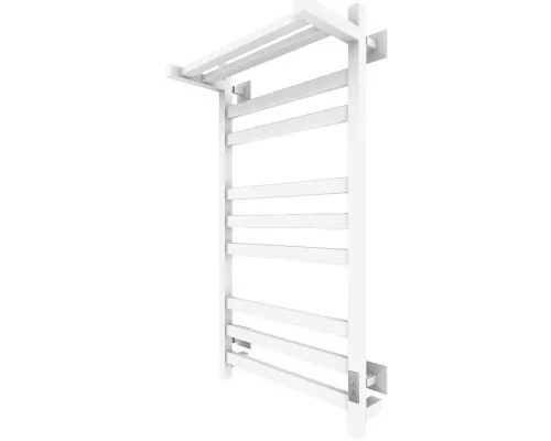 Приобрести Электрический полотенцесушитель Тругор ПЭК 21квП СП 80x50 с полкой Белый в магазине сантехники Santeh-Crystal.ru