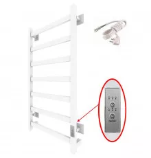 Электрический полотенцесушитель Тругор ПЭК 20кв СП 80x40 Белый