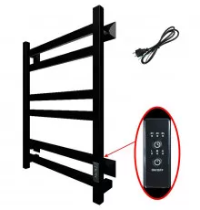 Электрический полотенцесушитель Тругор ПЭК 21кв СП 60x50 Черный