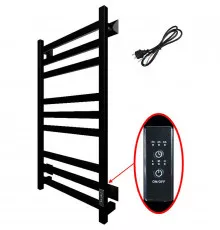 Электрический полотенцесушитель Тругор ПЭК 21кв СП 80x40 Черный