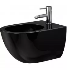 Биде CeramaLux 2197-18 подвесное Черное глянцевое