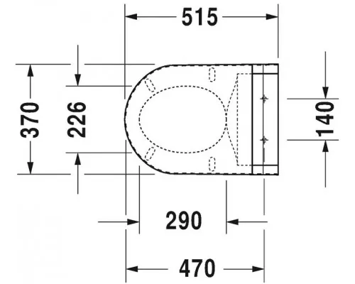 Купить Крышка биде Duravit Sensowash 610001002000300 Белая в магазине сантехники Santeh-Crystal.ru
