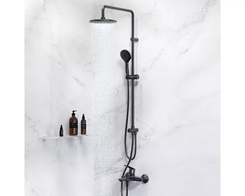 Заказать Душевая система AM.PM Gem F42890A14 Черная в магазине сантехники Santeh-Crystal.ru