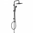 Душевая система Aquanet Passion S AF300-70-S-B 261837 Черная матовая