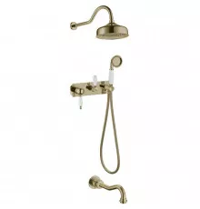 Душевая система Boheme Medici 308 Бронза