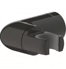 Держатель ручного душа Bravat P7185BW-ENG Черный матовый