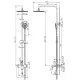 Купить Душевая система Bravat Rhein F6429564CP-A-ENG Хром в магазине сантехники Santeh-Crystal.ru