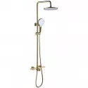 Душевая система Bronze de Luxe Айкон 80112CG Золото матовое
