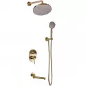 Душевая система Bronze de Luxe Сканди 14582BR Бронза
