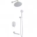 Душевая система Bronze de Luxe Scandi 14582W Белая