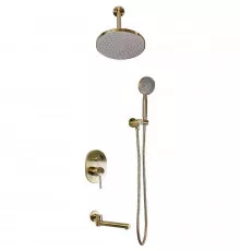 Душевая система Bronze de Luxe Сканди 14582/1BR Бронза