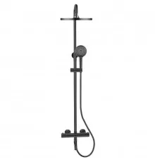 Душевая система Bronze de Luxe Scandi 11060B Черный матовый