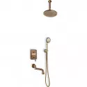 Душевая система Bronze de Luxe Виндзор 10137/1R Бронза